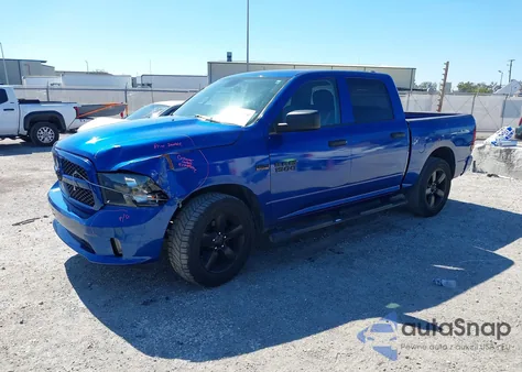 2018 Ram 1500 Express 4X2 5'7 Box from USA, damaged, VIN 1C6RR6KT2JS283960